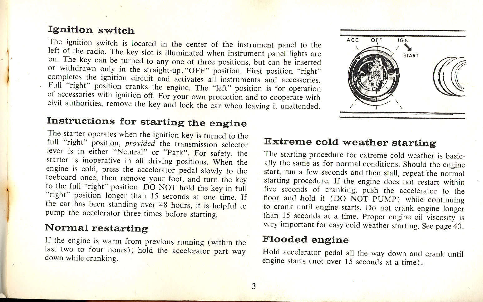 1965 Cadillac Owners Manual Page 53